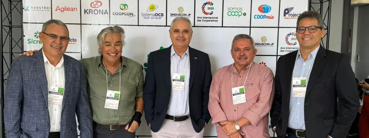 CRECI-PB participa de evento sobre Cooperativismo na Construção Civil